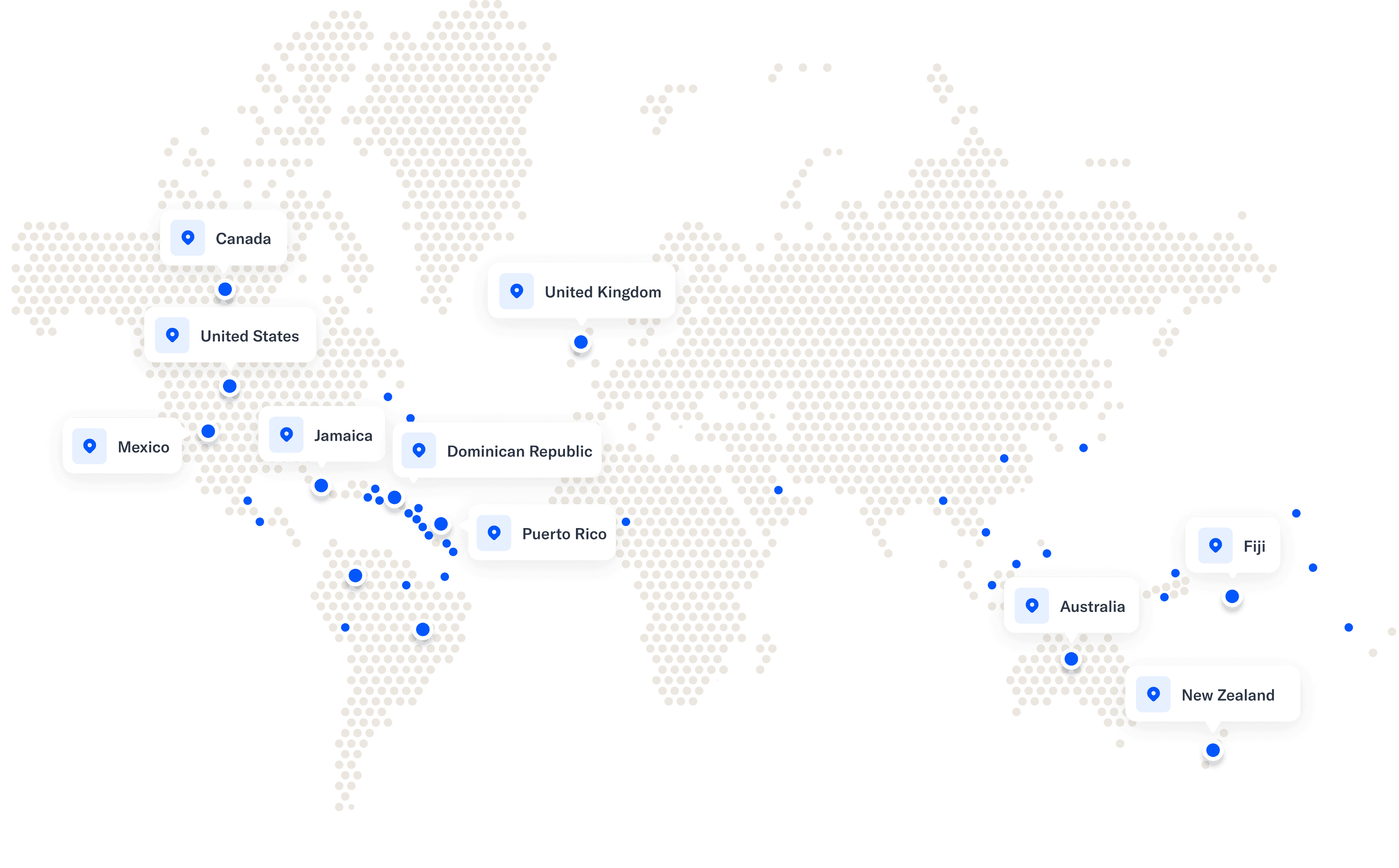 Map of the city NearbyReview is live in
