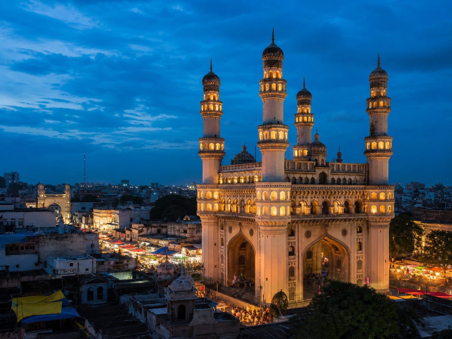 Hyderabad skyline