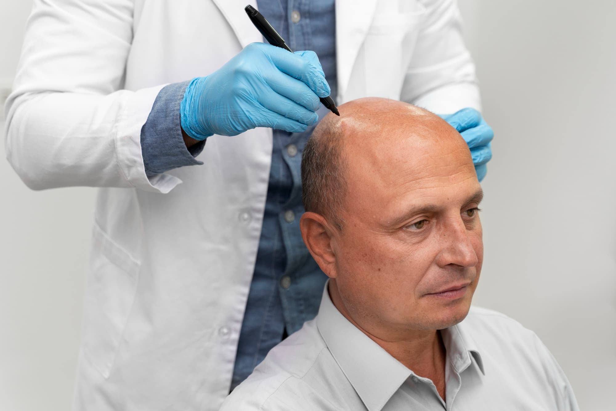 Hair transplantation at A Plus Cosmetic Clinic