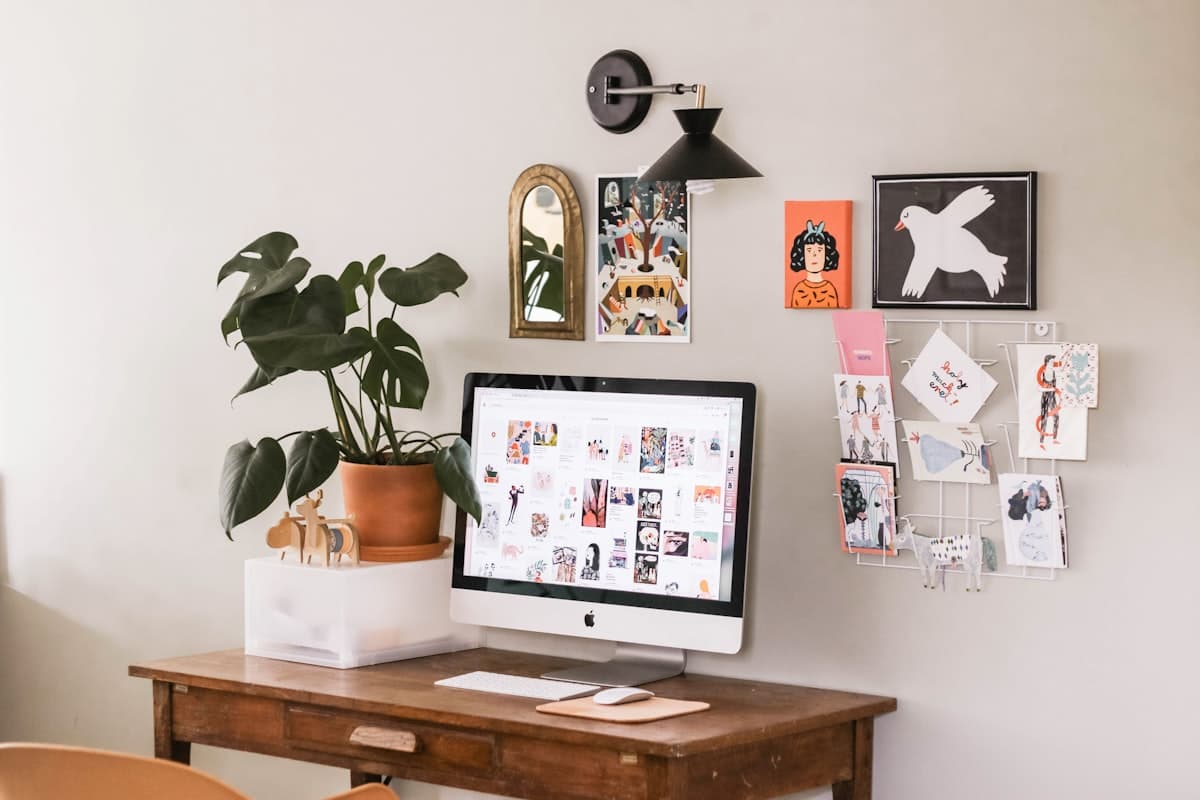 A home office rental setup